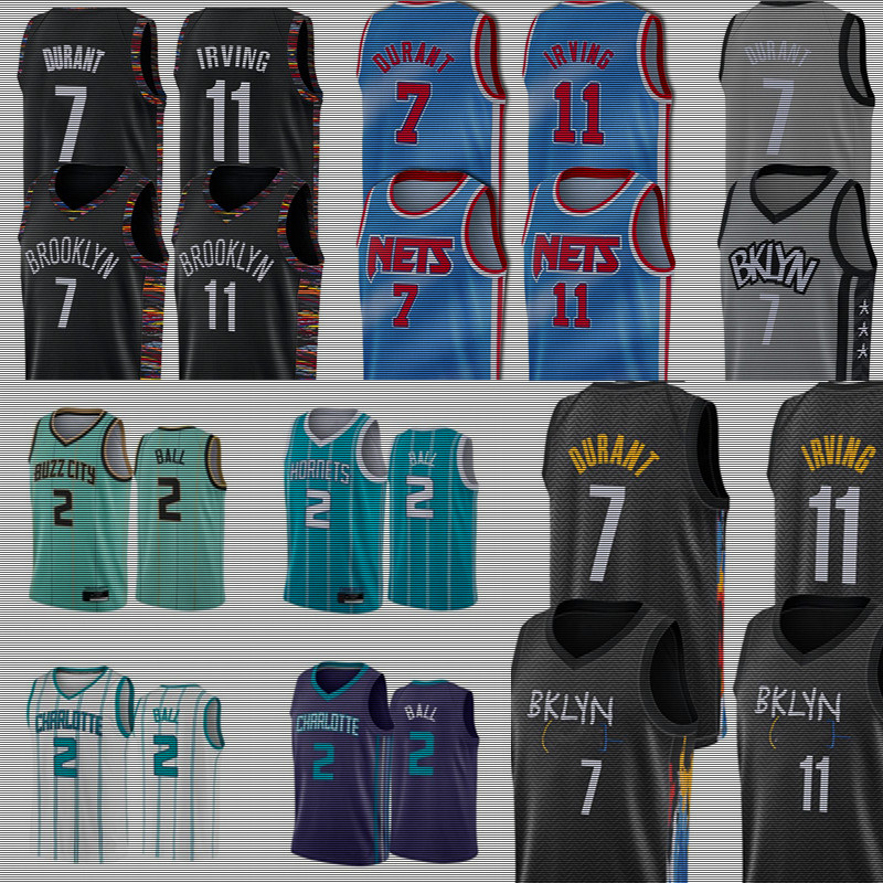 Mens New Brooklyn Nets Kevin 7 Durant Jersey Basketball James 13 Harden Kyrie 11 Irving LaMelo 2 Ball Charlotte Hornets City, Black
Mens New Brooklyn Nets Kevin 7 Durant Jersey Basketball James 13 Harden Kyrie 11 Irving LaMelo 2 Ball Charlotte Hornets City, Black