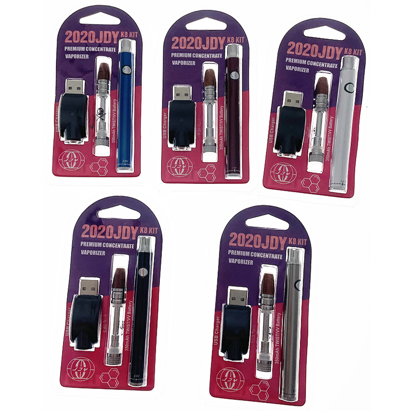 Top Quality 2020JDY K8 Kit 350mAh Battery Premium Concentrate Vaporize With Wireless USB Charger Tank 2.0v-4.0v Twist Kits OEM Available, Black
Top Quality 2020JDY K8 Kit 350mAh Battery Premium Concentrate Vaporize With Wireless USB Charger Tank 2.0v-4.0v Twist Kits OEM Available, Black