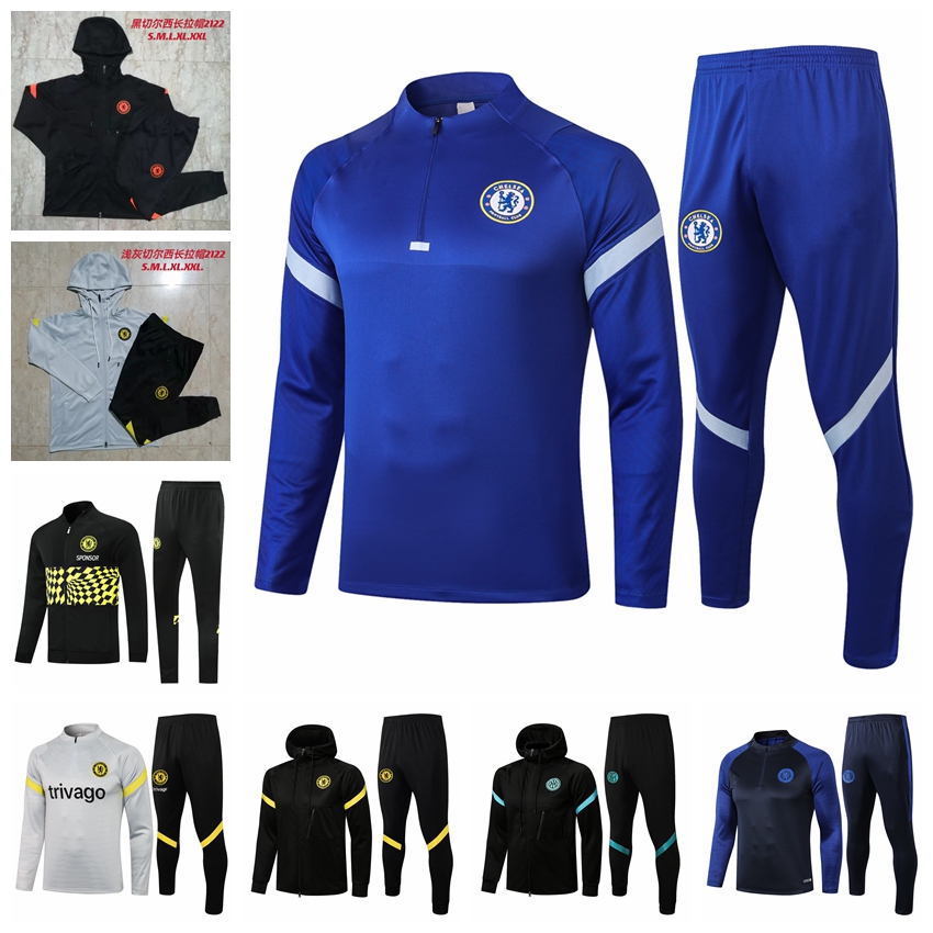 21/22 CHELse Full Zipper Jacket Tracksuits LUKAKU WERNER Survetement Training suit Soccer Havertz ZIYECH Football Tracksuit jogging futbol, Gray
21/22 CHELse Full Zipper Jacket Tracksuits LUKAKU WERNER Survetement Training suit Soccer Havertz ZIYECH Football Tracksuit jogging futbol, Gray