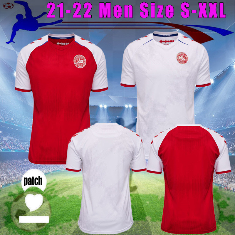 21/22 Danish SOCCER jersey red home classic DELANY Braithwaite ERIKSEN FRANDSEN white away men football shirt size -XXL
21/22 Danish SOCCER jersey red home classic DELANY Braithwaite ERIKSEN FRANDSEN white away men football shirt size -XXL