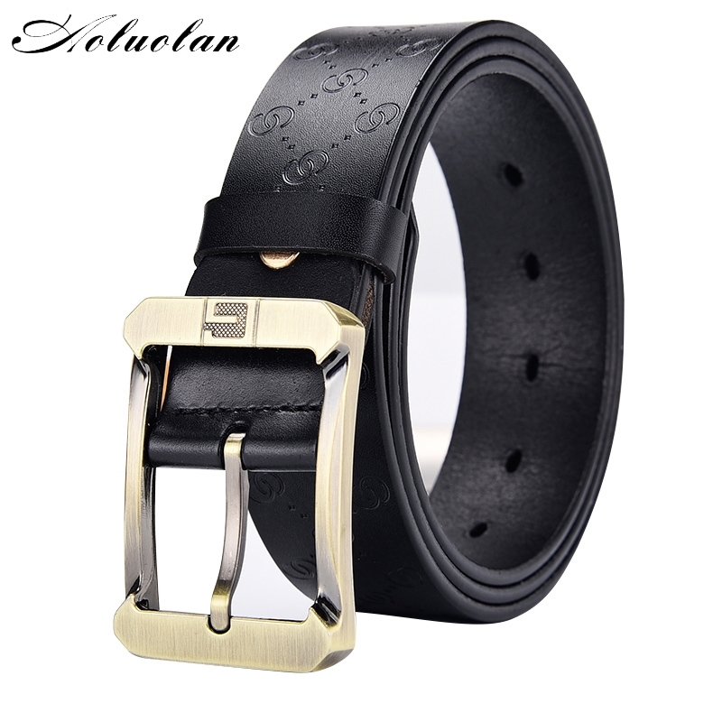Designer belts 2023 Aoluolan Belt Genuine Leather High Quality Buckle Mens Belts For Luxury Jeans Cow Strap
Designer belts 2023 Aoluolan Belt Genuine Leather High Quality Buckle Mens Belts For Luxury Jeans Cow Strap