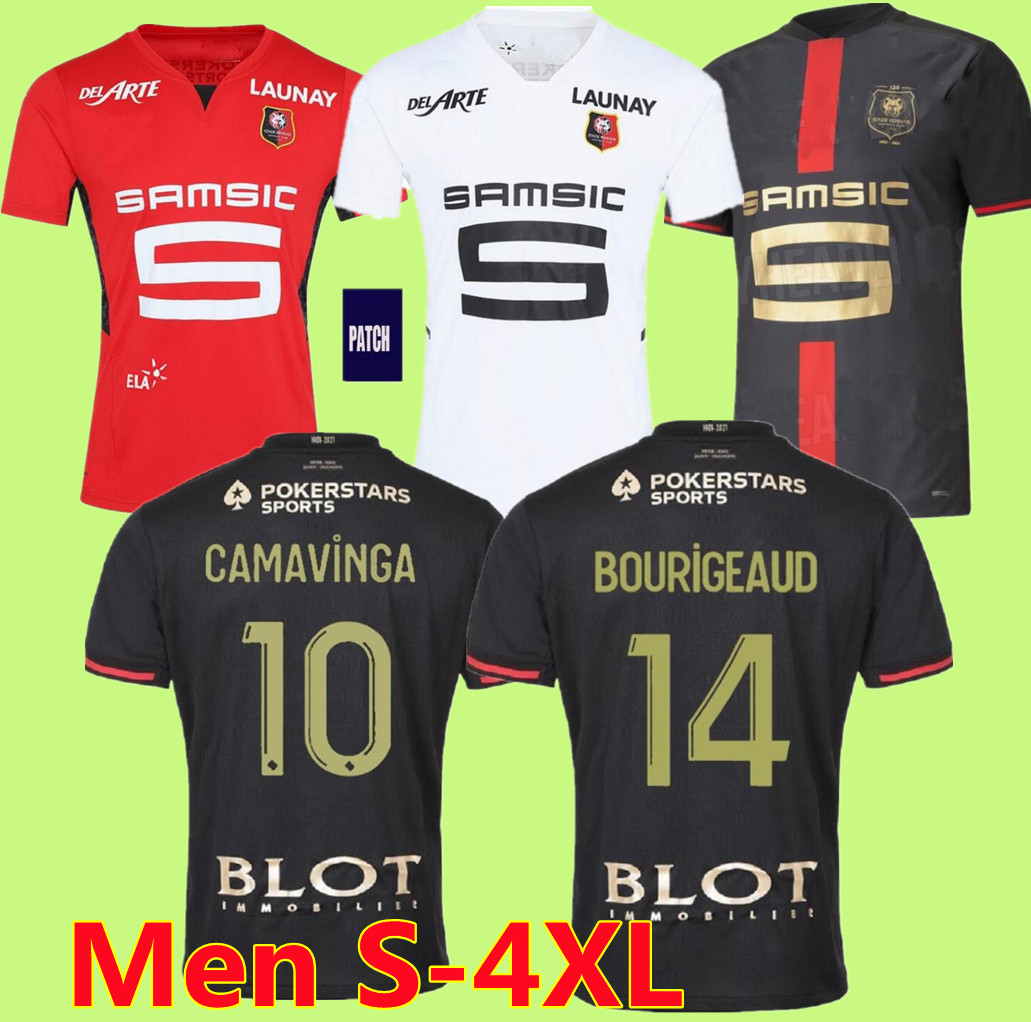 S- Rennes 21 22 Stade Rennais fc soccer Jerseys Doku TERRIER BOURIGEAUD Guirassy CAMAVINGA 120th aguerd niang 2021 2022 maillots de foot men kit football shirts, Player
S- Rennes 21 22 Stade Rennais fc soccer Jerseys Doku TERRIER BOURIGEAUD Guirassy CAMAVINGA 120th aguerd niang 2021 2022 maillots de foot men kit football shirts, Player