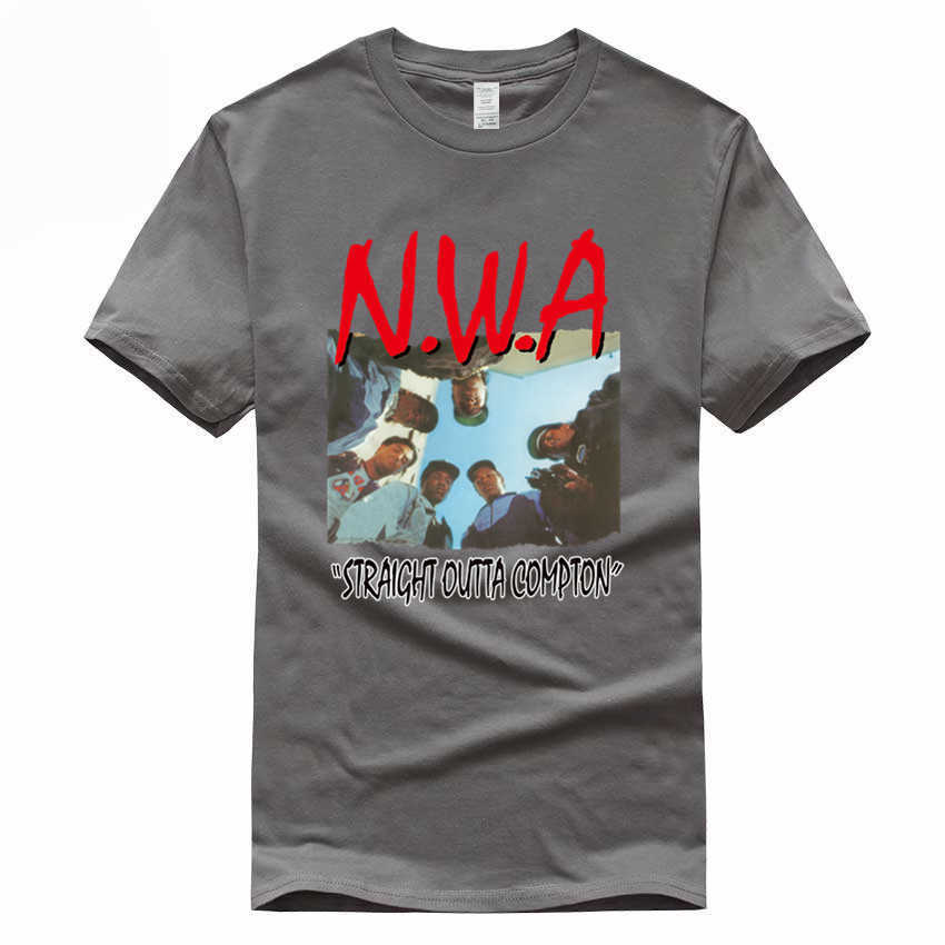 NWA Straight Outta Compton Euro Size 100% Cotton T-shirt Summer Casual O-Neck Tshirt For Men And Women GMT300003 210629