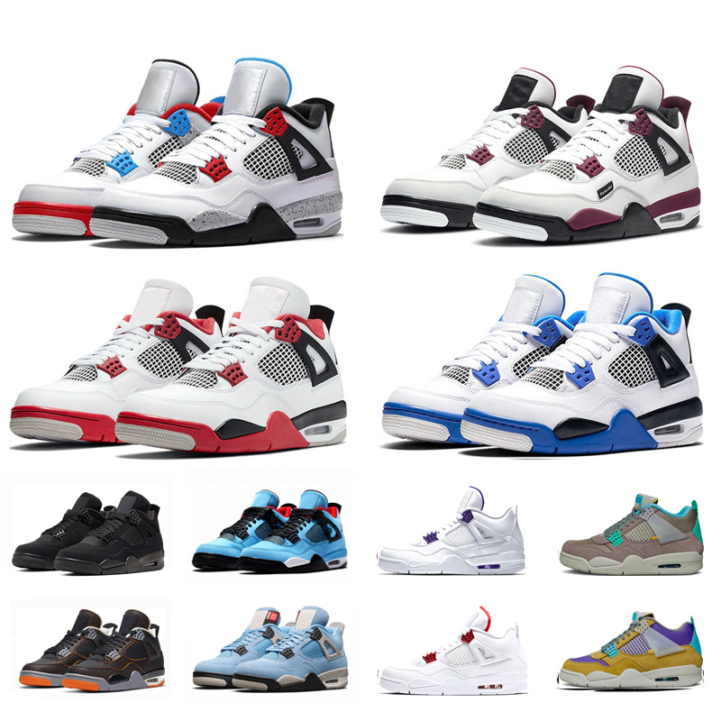 Men Women Basketball shoes 4 4s what the Fire Red white sail bred oreo Customize mens womens outdoor sport trainer sneakers, #18 color 2 40-47
Men Women Basketball shoes 4 4s what the Fire Red white sail bred oreo Customize mens womens outdoor sport trainer sneakers, #18 color 2 40-47