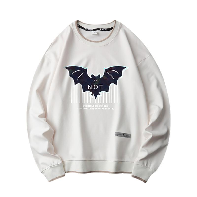 Men's Hoodies & Sweatshirts Autumn Bat Print Sweatshirt Masculine Fashion High-end Trend Casual And Winter Loose Round Neck Sweater Mens Clo, Black
Men's Hoodies & Sweatshirts Autumn Bat Print Sweatshirt Masculine Fashion High-end Trend Casual And Winter Loose Round Neck Sweater Mens Clo, Black