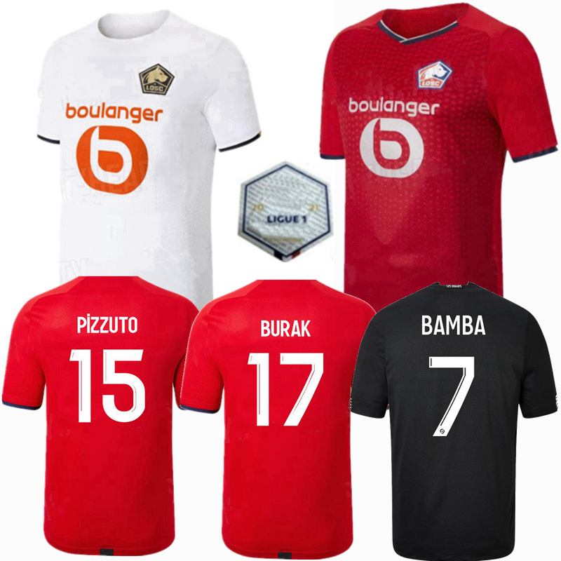 2021 2022 Lille OSC Soccer Jerseys Yilmaz R.LEAO Xeka BAMBA J.David home away 20 21 22 men and kids football shirt, Home+patch
2021 2022 Lille OSC Soccer Jerseys Yilmaz R.LEAO Xeka BAMBA J.David home away 20 21 22 men and kids football shirt, Home+patch