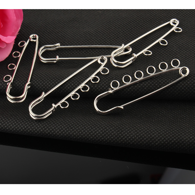 3pcs/lot Color 3/4/5/6 Hole Brooch Base Findings Safety Pins Connectors DIY Making Charms Pendants Clasp Jewelry C23, White;red
3pcs/lot Color 3/4/5/6 Hole Brooch Base Findings Safety Pins Connectors DIY Making Charms Pendants Clasp Jewelry C23, White;red