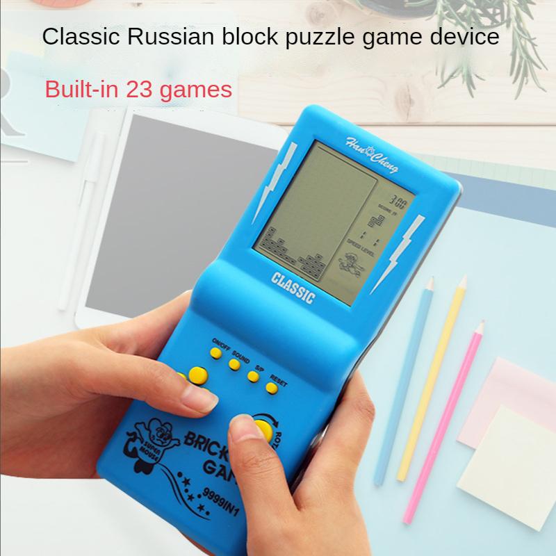 Portable Game Players HETSTOP Classic Handheld Machine Tetris Kids Console Toy Retro Children Pleasure Games Player For Boys Gifts