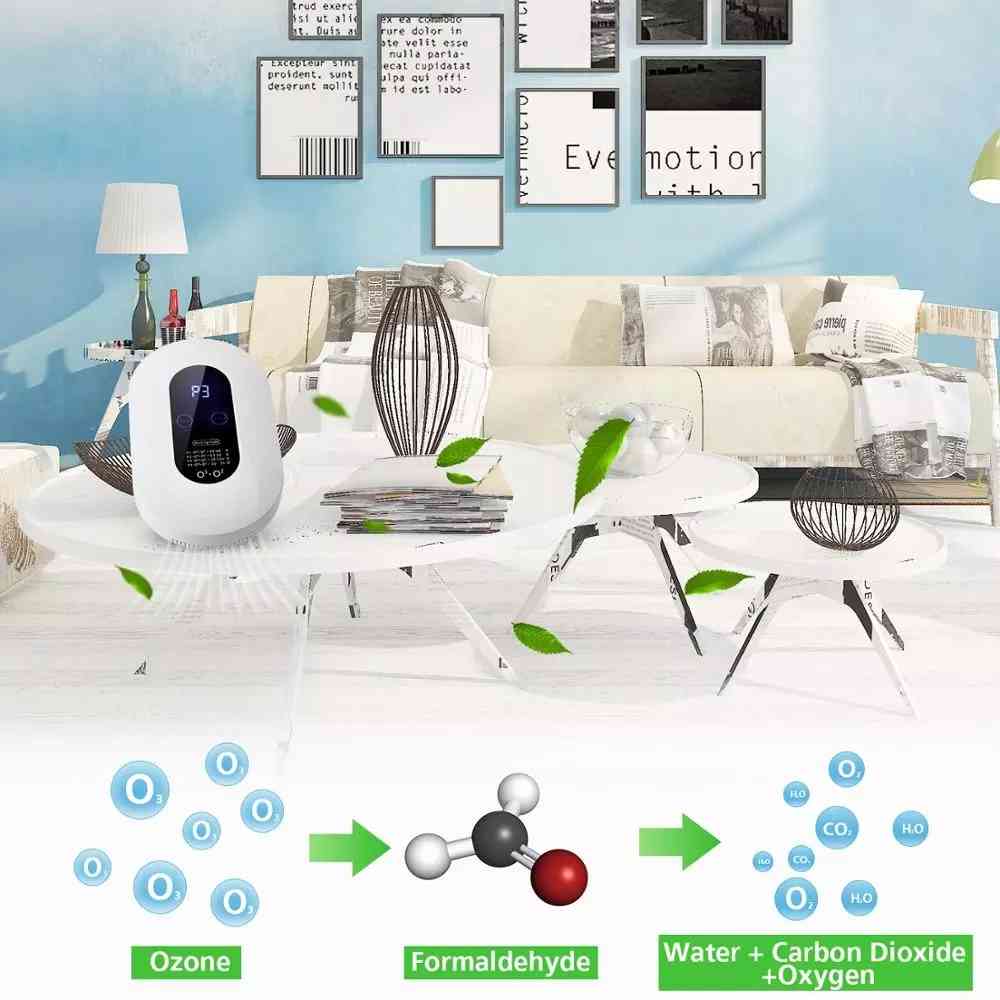 Air Freshener Disinfection Machine Small Purifier Household Ozone Machine Kitchen Bathroom Deodorant Deodorizer Sterilization