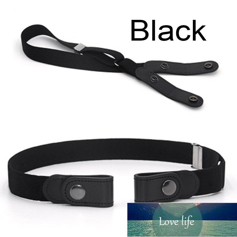 No Buckle Stretch Belt Buckless Belt Invisible Elastic Waist Belt Unisex for Jeans Pants, For Women Men