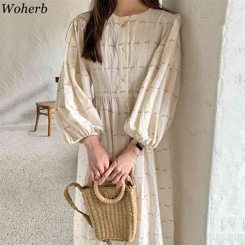 Korean Dress Women Spring Summer Robe O Neck Single Breasted Printed Vestidos High Waist Loose Vintage Maxi Dresses 210519, Photo color
Korean Dress Women Spring Summer Robe O Neck Single Breasted Printed Vestidos High Waist Loose Vintage Maxi Dresses 210519, Photo color