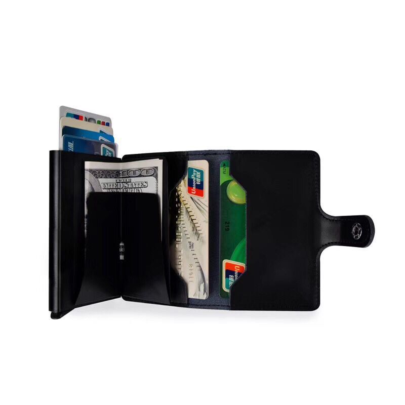 Retro Leather Card Wallet Men Business Bank Holder Pouch Thin Credit Case Portable Small Cards Pack Cash Pocket Automatic Male PU Leather Purse, Red
Retro Leather Card Wallet Men Business Bank Holder Pouch Thin Credit Case Portable Small Cards Pack Cash Pocket Automatic Male PU Leather Purse, Red
