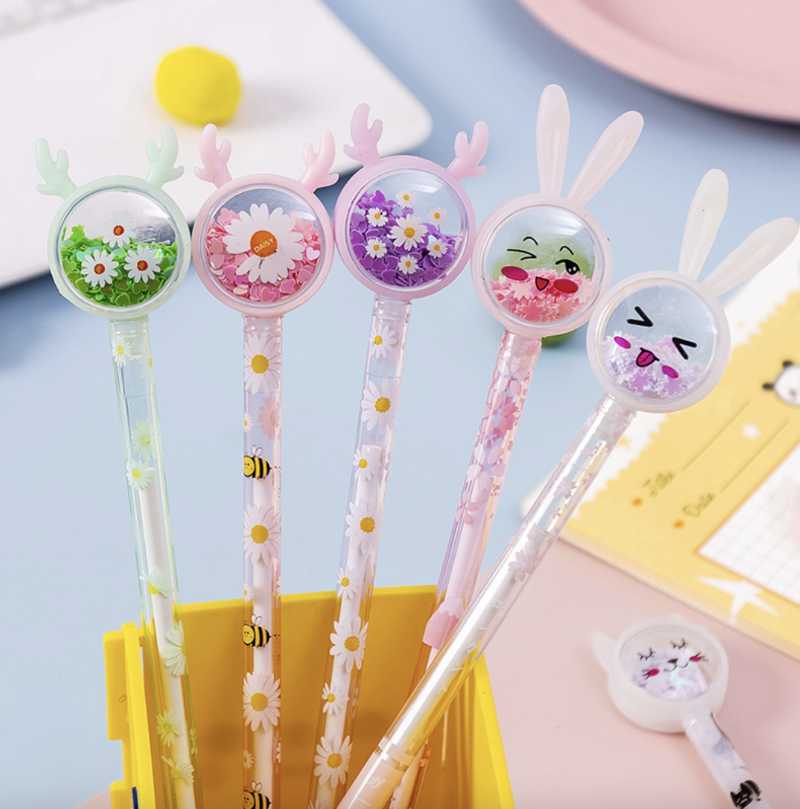 Cute Gel Pen Kawaii 0.5mm Novelty Cartoon Black Ink Learning For Kids Promotional Gifts School Office Stationery Pens
Cute Gel Pen Kawaii 0.5mm Novelty Cartoon Black Ink Learning For Kids Promotional Gifts School Office Stationery Pens