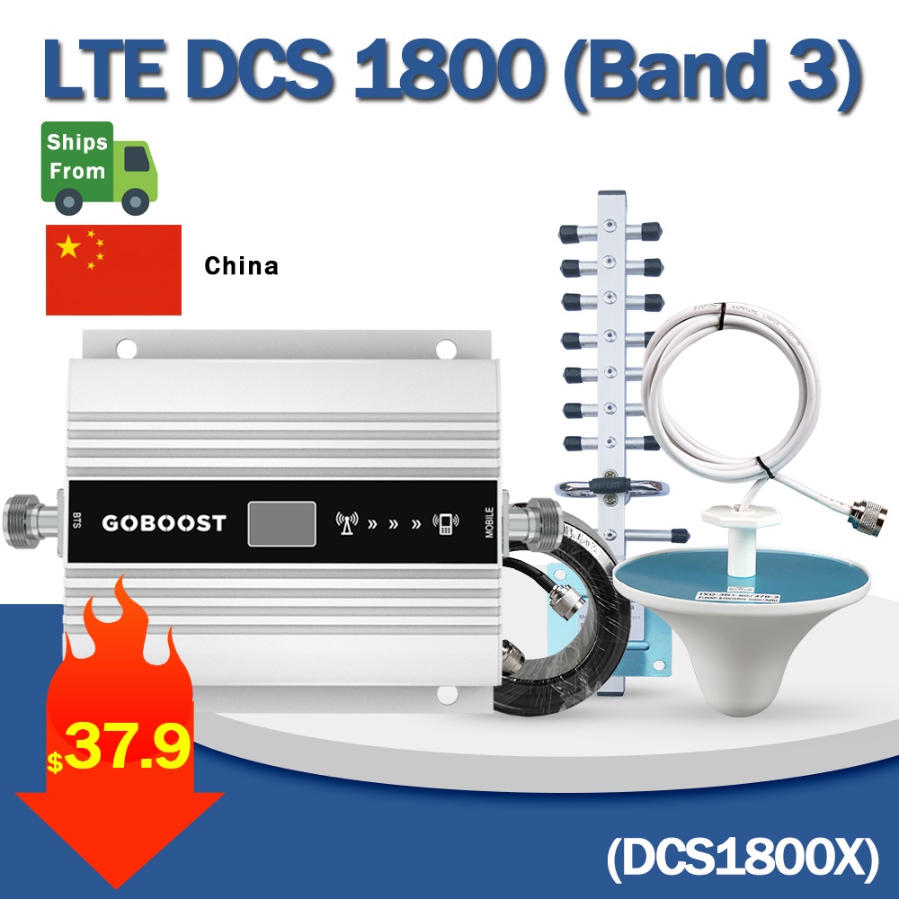 4G Signal Booster Amplifier DCS1800 Mobile Cellular Repeater LTE/DCS 1800mhz Cell Phone Band3 Mini Size
4G Signal Booster Amplifier DCS1800 Mobile Cellular Repeater LTE/DCS 1800mhz Cell Phone Band3 Mini Size