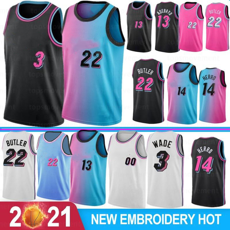 MiamiHeatBasketball Jersey Tyler 14 Herro Jimmy 22 Butler 13 Adebayo Dwyane 3 Wade 7 Dragic 55 Robinson Jerseys City 2021/22 Edi, Color2
MiamiHeatBasketball Jersey Tyler 14 Herro Jimmy 22 Butler 13 Adebayo Dwyane 3 Wade 7 Dragic 55 Robinson Jerseys City 2021/22 Edi, Color2