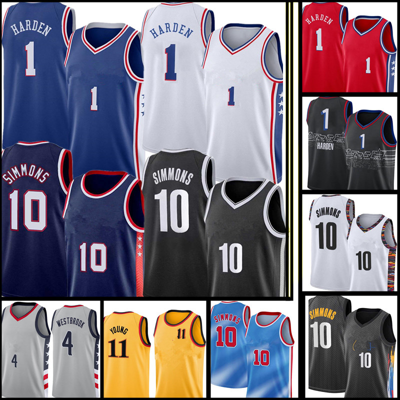 2022 Jame 1 s Harden Basketball Jersey Ben 10 Simmons Jerseys S-XXL Blue White Red Black Embroidery Logos 11 Trae men Young Jersey
2022 Jame 1 s Harden Basketball Jersey Ben 10 Simmons Jerseys S-XXL Blue White Red Black Embroidery Logos 11 Trae men Young Jersey
