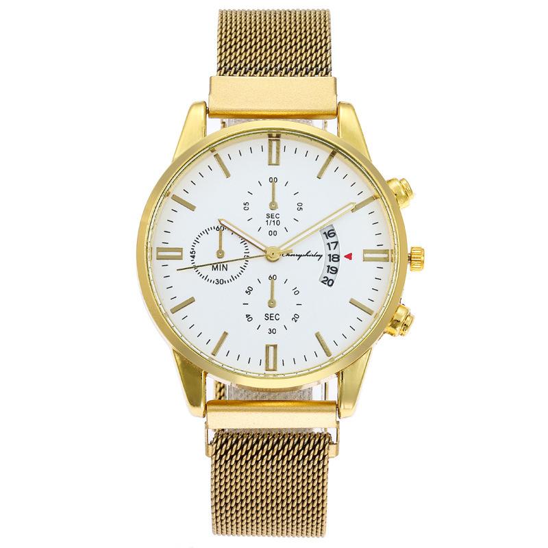 Wristwatches 2021 Design Erkekler Mekanik Kol Men's Quartz Watches Fashion Golden Wristwatch Relogio Masculino Selling Products Saat, Black
Wristwatches 2021 Design Erkekler Mekanik Kol Men's Quartz Watches Fashion Golden Wristwatch Relogio Masculino Selling Products Saat, Black