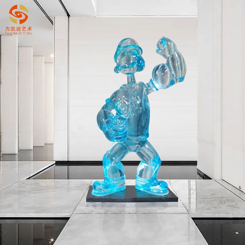 Cartoon cartoon characters Popeye ornaments Commercial Street Playground commercial Meichen resin products sculpture
Cartoon cartoon characters Popeye ornaments Commercial Street Playground commercial Meichen resin products sculpture