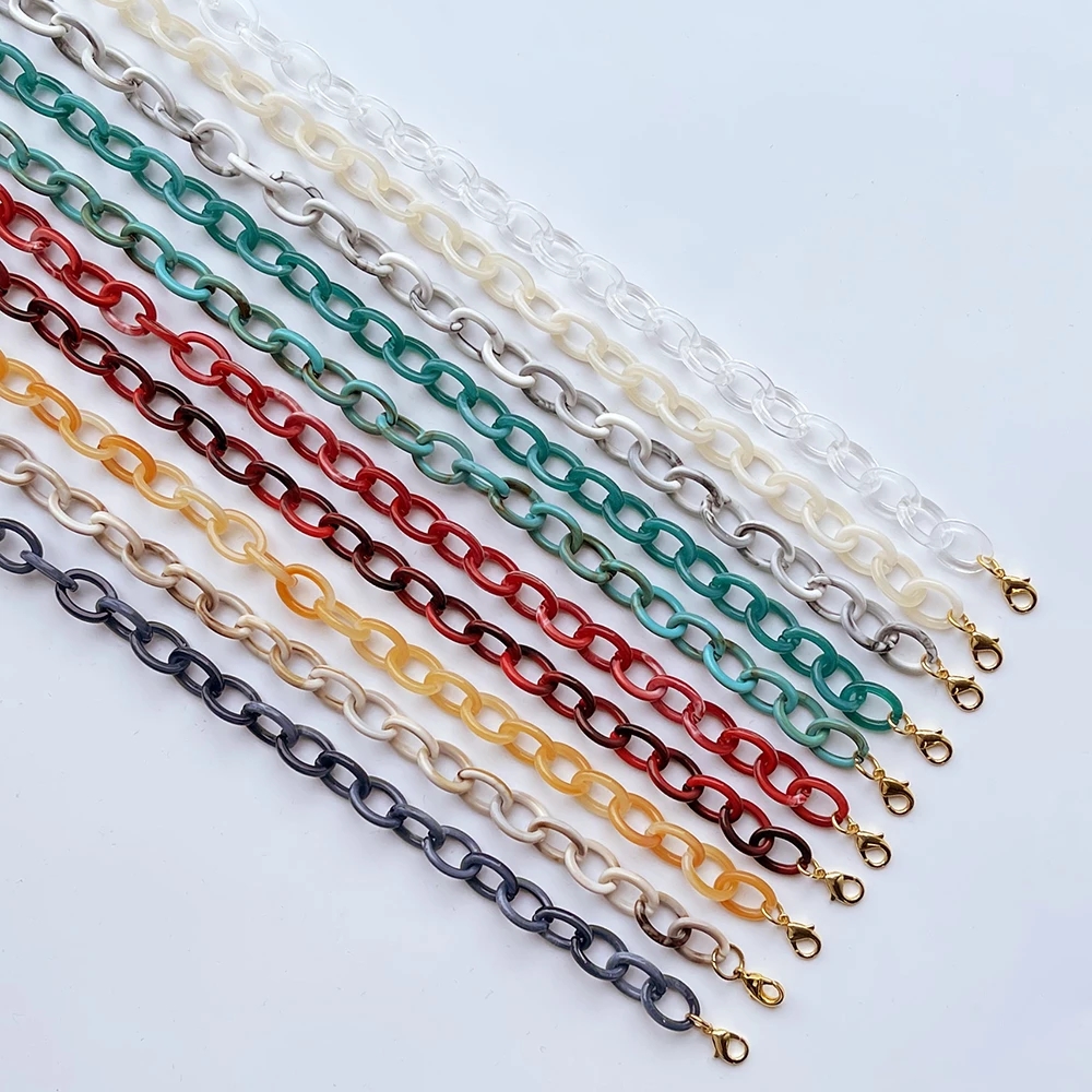 Fashion Chains Glasses Chain For Women Oval Acrylic Sunglasses Lanyards Eyewear Cord Holder Neck Strap Wholesale
Fashion Chains Glasses Chain For Women Oval Acrylic Sunglasses Lanyards Eyewear Cord Holder Neck Strap Wholesale