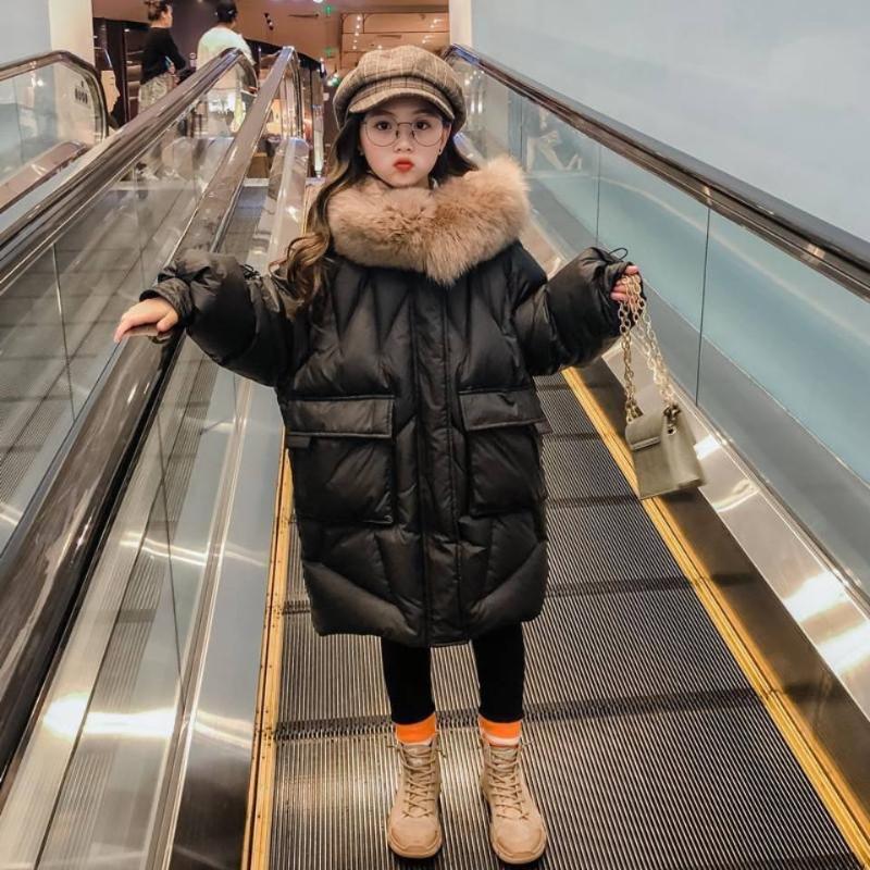 Down Coat 2022 YK Children Winter Fur Collar Zipper Jacket For 4 6 8 10 12 14Yrs Cotton Outerwear Warm Girl Hooded, Blue;gray
Down Coat 2022 YK Children Winter Fur Collar Zipper Jacket For 4 6 8 10 12 14Yrs Cotton Outerwear Warm Girl Hooded, Blue;gray