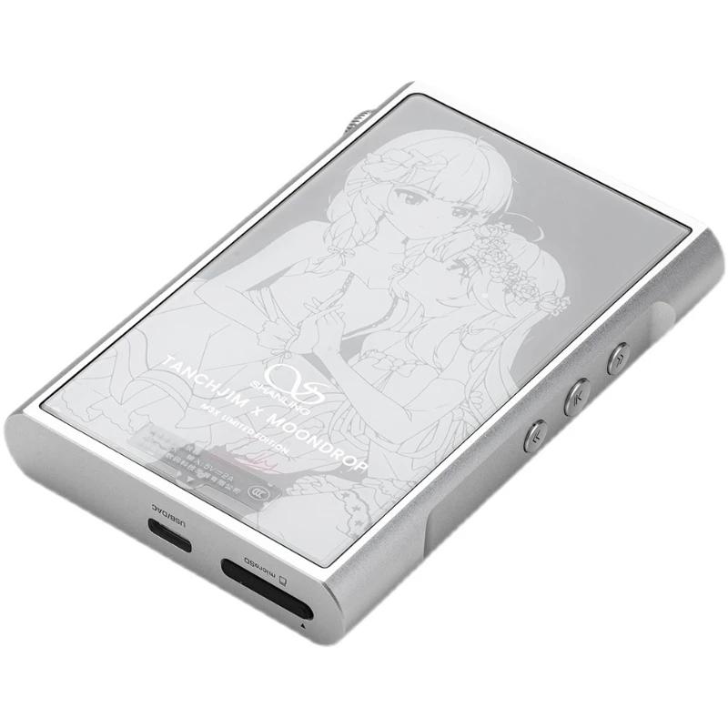& MP4 Players SHANLING Moondrop TANCHJIM M3X LTD Co- Limited Edition MQA Android Portable Music MP3 Player ACGN Printing Silver
& MP4 Players SHANLING Moondrop TANCHJIM M3X LTD Co- Limited Edition MQA Android Portable Music MP3 Player ACGN Printing Silver