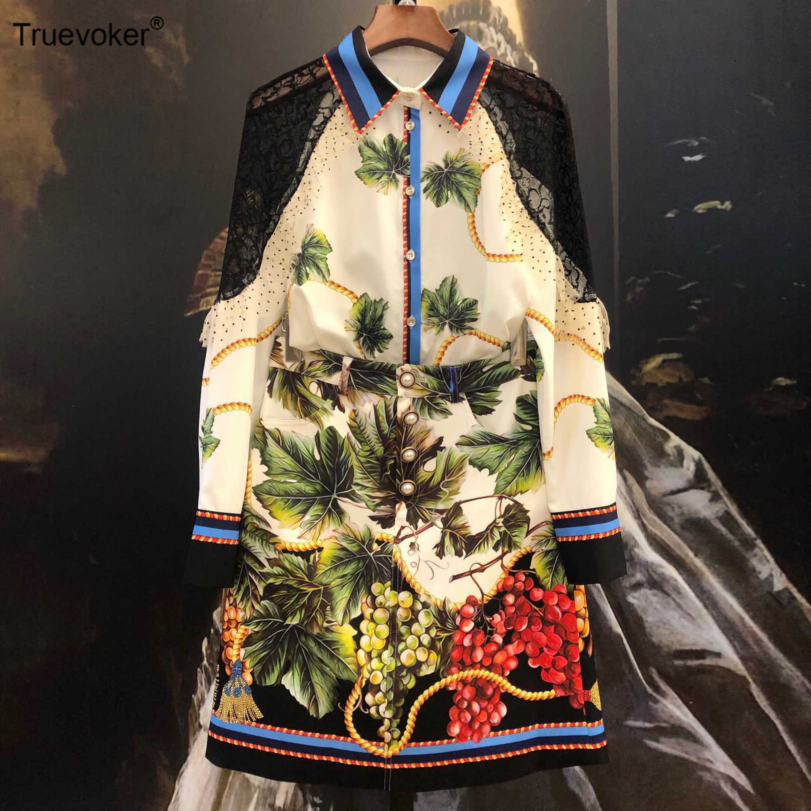 Truevoker Spring Runway Fashion Sets Lady Full Sleeve Green Fruit Print Lace Patchwork Top With Skirt Two Pieces Set 210602, White
Truevoker Spring Runway Fashion Sets Lady Full Sleeve Green Fruit Print Lace Patchwork Top With Skirt Two Pieces Set 210602, White