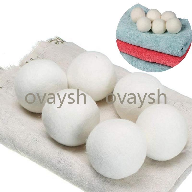 Wool Dryer Balls Premium Reusable Natural Fabric Softener 2.76inch Static Reduces Helps Dry Clothes in Laundry Quicker 
Wool Dryer Balls Premium Reusable Natural Fabric Softener 2.76inch Static Reduces Helps Dry Clothes in Laundry Quicker
