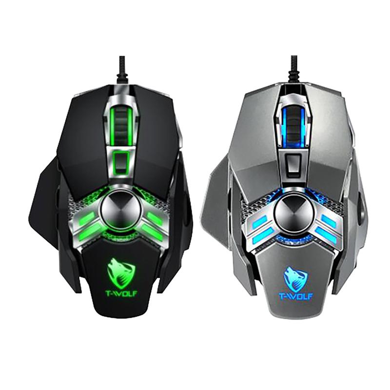 Wired Optical Game Mouse RGB Backlight 7 Buttons 6400DPI Programmable Ergonomic Design USB Interface Plug And Play Mice
Wired Optical Game Mouse RGB Backlight 7 Buttons 6400DPI Programmable Ergonomic Design USB Interface Plug And Play Mice