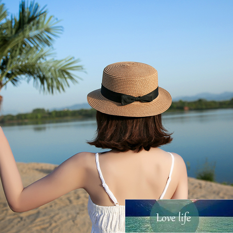 Simple Summer Parent-child Beach Hat Female Casual Panama Hat Lady Brand Women Flat brim Bowknot Straw cap girls Sun Hat Factory price expert design Quality Latest, As pic
Simple Summer Parent-child Beach Hat Female Casual Panama Hat Lady Brand Women Flat brim Bowknot Straw cap girls Sun Hat Factory price expert design Quality Latest, As pic