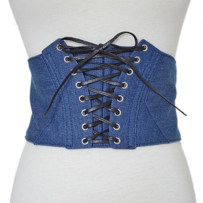 Belts PU Waistbelts Leather Bow Lace Bandage Denim Waistbands Wide Belt Elastic Girdle Adjustable Cummerband Punk Street Corset, Black;brown
Belts PU Waistbelts Leather Bow Lace Bandage Denim Waistbands Wide Belt Elastic Girdle Adjustable Cummerband Punk Street Corset, Black;brown