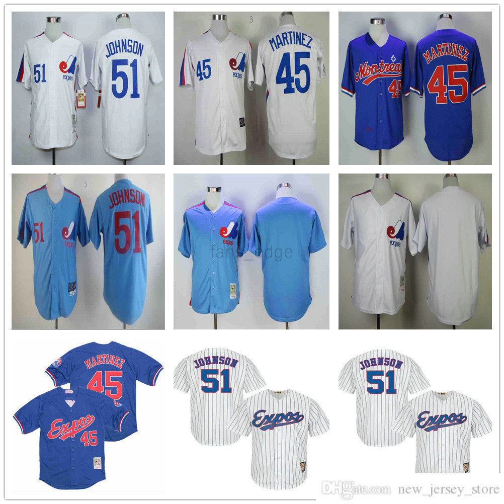 Montreal Expos Jersey 51 Randy Johnson 45 Pedro Martinez Breathable Pure Cotton Stitched Team High Quality, As picture
Montreal Expos Jersey 51 Randy Johnson 45 Pedro Martinez Breathable Pure Cotton Stitched Team High Quality, As picture