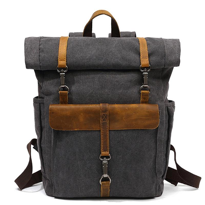 Outdoor Bags Large Capacity Canvas Vintage Travel Laptop Backpack Men And Women Girls Teenages School Durable Ourdoor Sports Daypack, Color 3
Outdoor Bags Large Capacity Canvas Vintage Travel Laptop Backpack Men And Women Girls Teenages School Durable Ourdoor Sports Daypack, Color 3