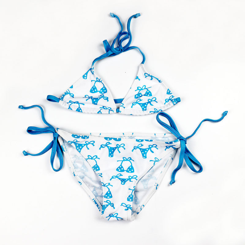 Sexy Girls' Baby Split Princess Briefs Swimsuit Children's Bikini