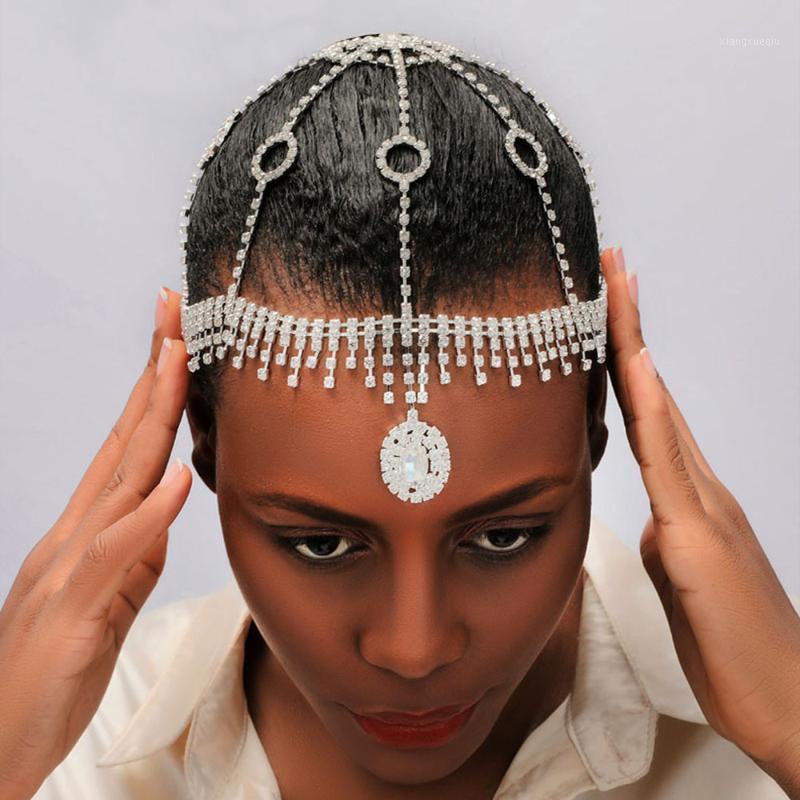 Bohemian Headpiece Bridal Rhinestone Head Chain Jewelry For Women Fashion Forehead Headband Wedding Hair Accessories Clips & Barrettes, Golden;silver
Bohemian Headpiece Bridal Rhinestone Head Chain Jewelry For Women Fashion Forehead Headband Wedding Hair Accessories Clips & Barrettes, Golden;silver