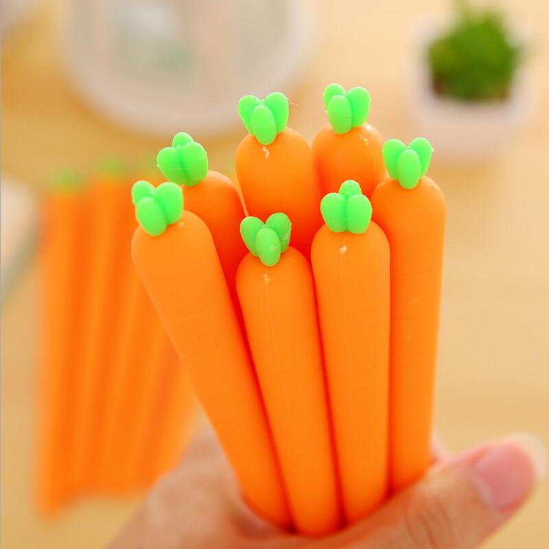 creative cute black refill neutral pen stationery korean personalized signature gel pens student carrot water-based pen
creative cute black refill neutral pen stationery korean personalized signature gel pens student carrot water-based pen