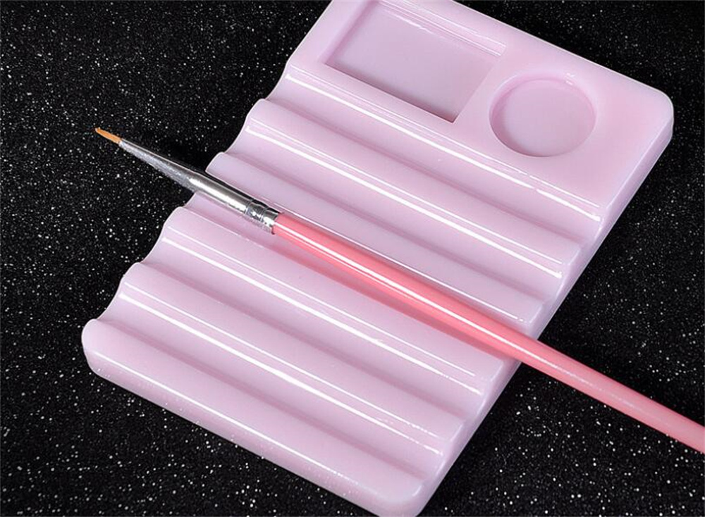 Factory Nail Form Polish Pen Makeup UV Gel Rest Holder Stand for Paint Brush DIY Manicure Carving Drawing