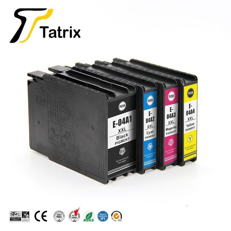 Tatrix 04A T04A Premium Color Pigment Inkjet Cartridge T04A1 T04A2 T04A3 T04A4 Compatible Ink For WF-C8190/8690 Cartridges
Tatrix 04A T04A Premium Color Pigment Inkjet Cartridge T04A1 T04A2 T04A3 T04A4 Compatible Ink For WF-C8190/8690 Cartridges