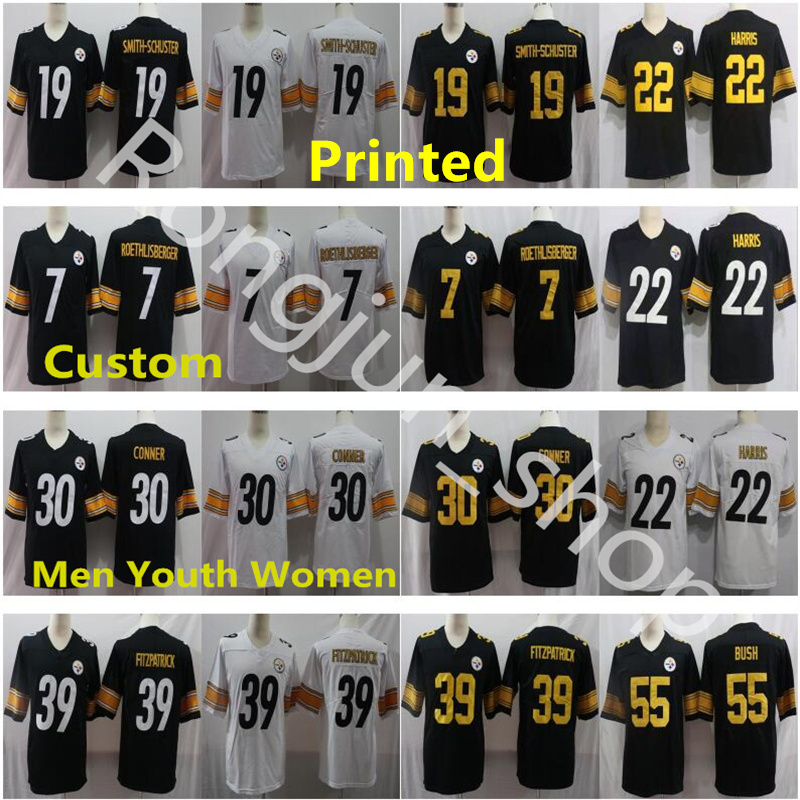 Printed Pittsburgh Mens Football Najee Harris Chase Claypool T.J. Watt Joe Haden Juju Smith-Schuster Ben Roethlisberger Steeler jerseys
Printed Pittsburgh Mens Football Najee Harris Chase Claypool T.J. Watt Joe Haden Juju Smith-Schuster Ben Roethlisberger Steeler jerseys