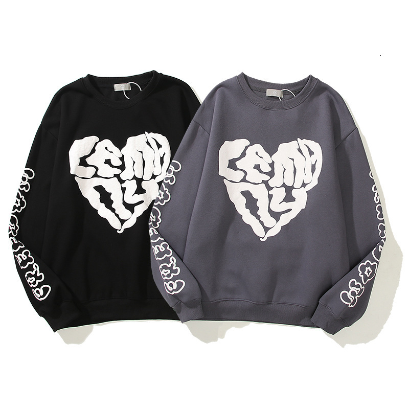 hoodies kanye kanye's foam love printing men's and women's round neck loose sweater in autumn winter of 21, Black
hoodies kanye kanye's foam love printing men's and women's round neck loose sweater in autumn winter of 21, Black