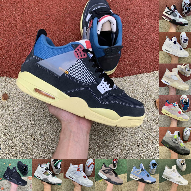 High quality 4 men women basketball shoes 4s University Blue Fire Red JORDÁN White Sail mens sneakers Union Guava Ice Black Cat Travis Cactus Jack outdoor trainer, Yellow
High quality 4 men women basketball shoes 4s University Blue Fire Red JORDÁN White Sail mens sneakers Union Guava Ice Black Cat Travis Cactus Jack outdoor trainer, Yellow