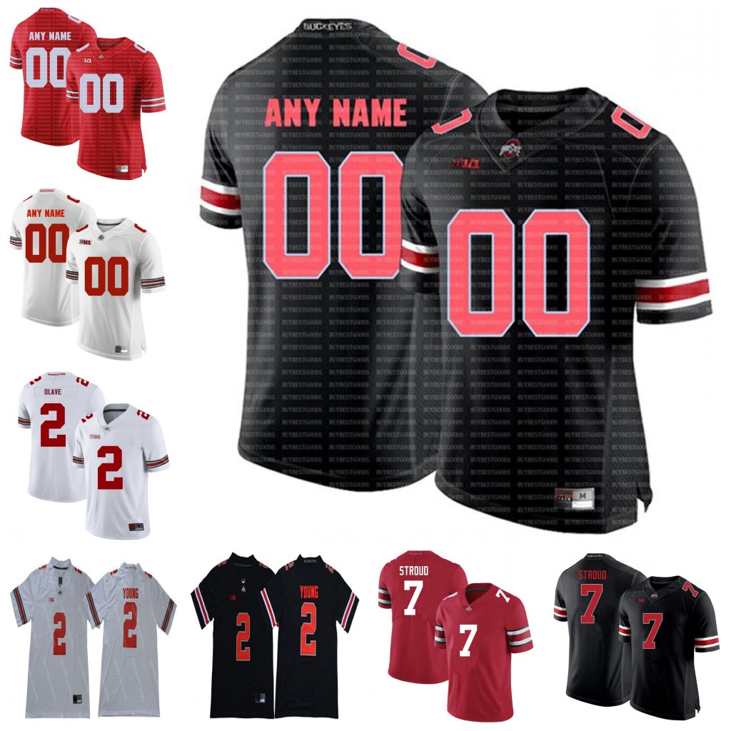 NCAA Ohio State Buckeyes Football Jersey C.J. Stroud Miyan Williams Justin Fields J.T. Tuimoloau Chris Olave Julian Fleming Jack Sawyer Quinn Ewers Garrett Wilson
NCAA Ohio State Buckeyes Football Jersey C.J. Stroud Miyan Williams Justin Fields J.T. Tuimoloau Chris Olave Julian Fleming Jack Sawyer Quinn Ewers Garrett Wilson