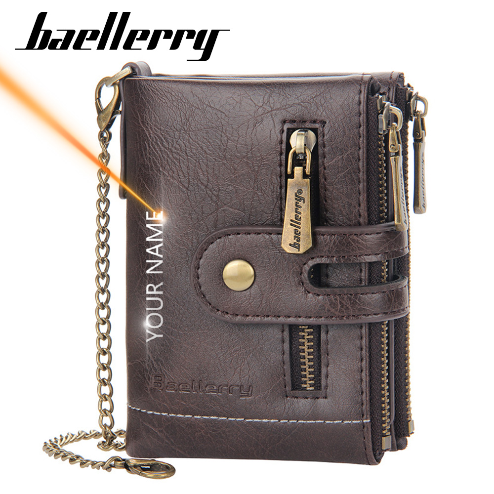 Customized Men Name Engraving High Quality Short Card Holder Purse Coin Wallets, Coffee
Customized Men Name Engraving High Quality Short Card Holder Purse Coin Wallets, Coffee