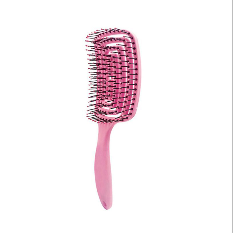 Scalp Massage large bending Combs Detangling Brush Natural Hair octopus hollow arc incense comb set X250928