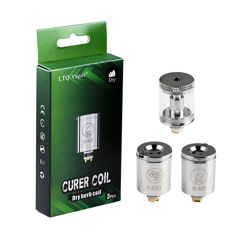 Original LTQ Vapor Curer Vaporizer Coils Quartz Wax Ceramic Dry Herb Oil Replacement Coil Head for 3-in-1 Herbal Atomizer Vaping Kit Core
Original LTQ Vapor Curer Vaporizer Coils Quartz Wax Ceramic Dry Herb Oil Replacement Coil Head for 3-in-1 Herbal Atomizer Vaping Kit Core