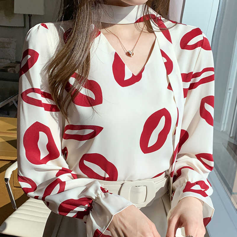 Blouses Femme Women Tops Long Sleeve Blouse Women Blusas Mujer De Moda V-Neck Print Chiffon Blouse Shirt Blusas Mujer E659 210602, Burgundy
Blouses Femme Women Tops Long Sleeve Blouse Women Blusas Mujer De Moda V-Neck Print Chiffon Blouse Shirt Blusas Mujer E659 210602, Burgundy
