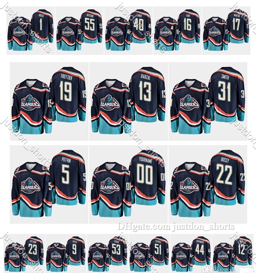 1995 Vintage New York Islanders Jersey 12 Josh Bailey 13 Mathew Barzal 16 Andrew Ladd 5 Denis Potvin 19 Bryan Trottier 31 Billy Smith Hockey Jerseys, Shows
1995 Vintage New York Islanders Jersey 12 Josh Bailey 13 Mathew Barzal 16 Andrew Ladd 5 Denis Potvin 19 Bryan Trottier 31 Billy Smith Hockey Jerseys, Shows