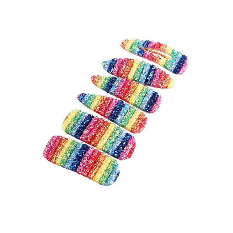 Hair Clips & Barrettes Rainbow Clip For Girls Glitter Jewelry Drop Shape Women Accessories Crystal Rhinestone, Golden;silver
Hair Clips & Barrettes Rainbow Clip For Girls Glitter Jewelry Drop Shape Women Accessories Crystal Rhinestone, Golden;silver