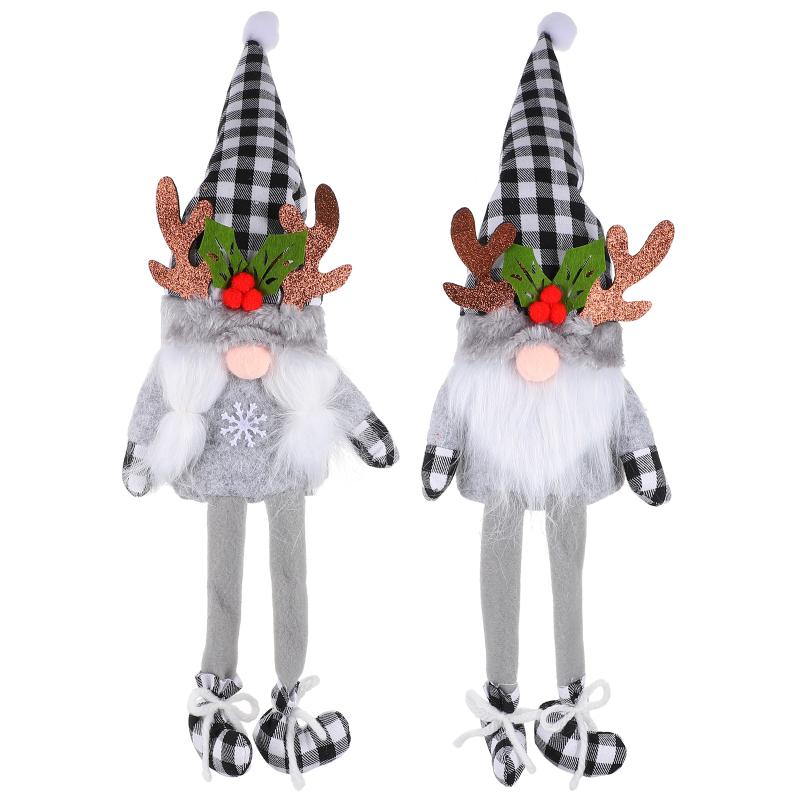 Christmas Decorations 2 Pcs Xmas Lovely Deer Horn Design Gnome Faceless Doll For Festival Ornament
Christmas Decorations 2 Pcs Xmas Lovely Deer Horn Design Gnome Faceless Doll For Festival Ornament