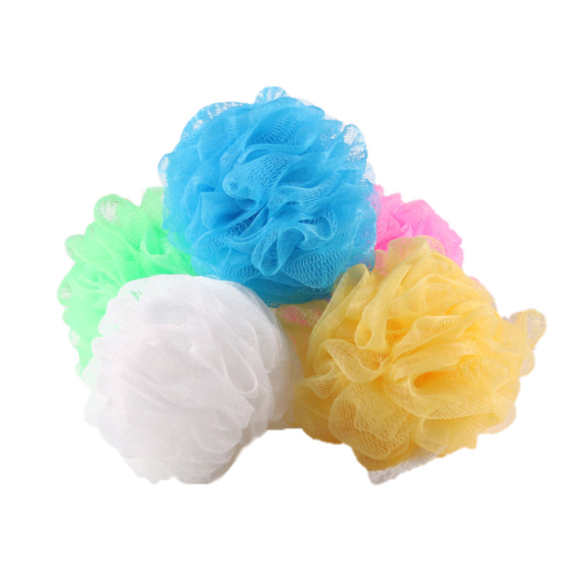 Loofah Bath Ball Mesh Sponges Milk Shower Accessories Nylon Brush Showers Balls 12g Soft Body Cleaning6287133