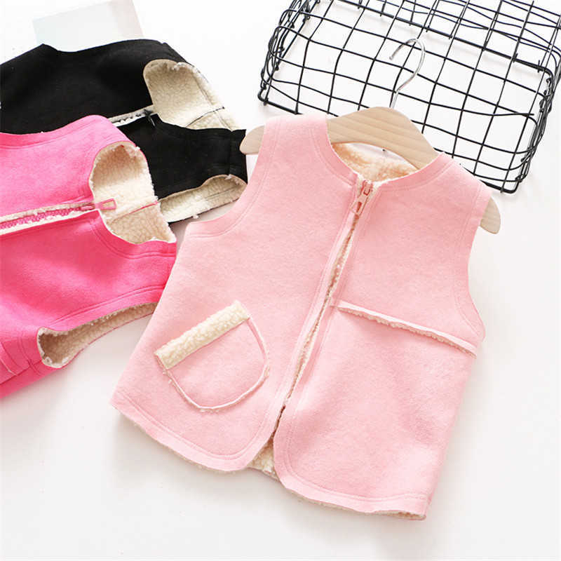 girls clothing autumn fashion solid warm woolen kid children outerwear coat clothes waistcoat vests 210615, Pink
girls clothing autumn fashion solid warm woolen kid children outerwear coat clothes waistcoat vests 210615, Pink